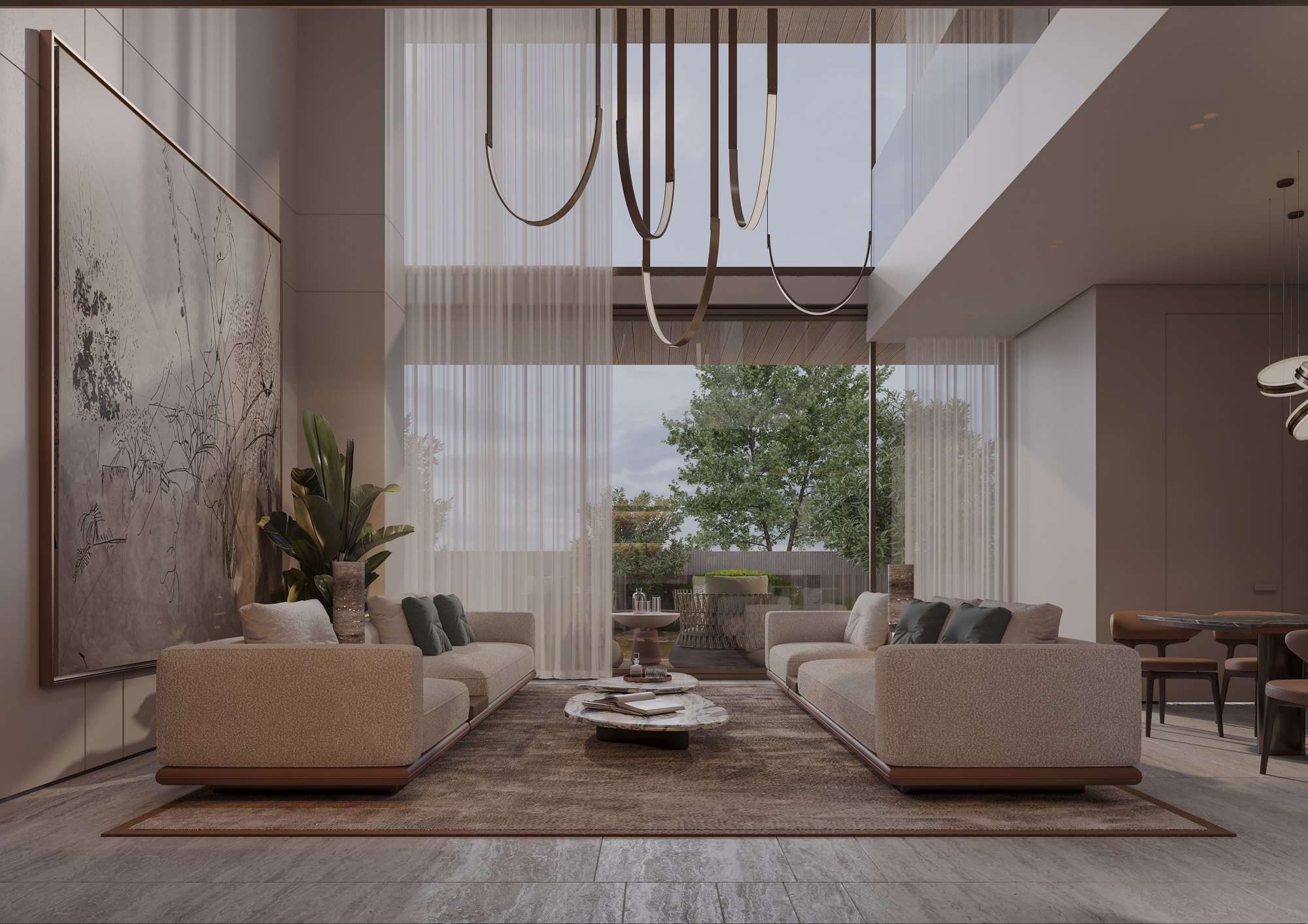 Aurora Residences lounge